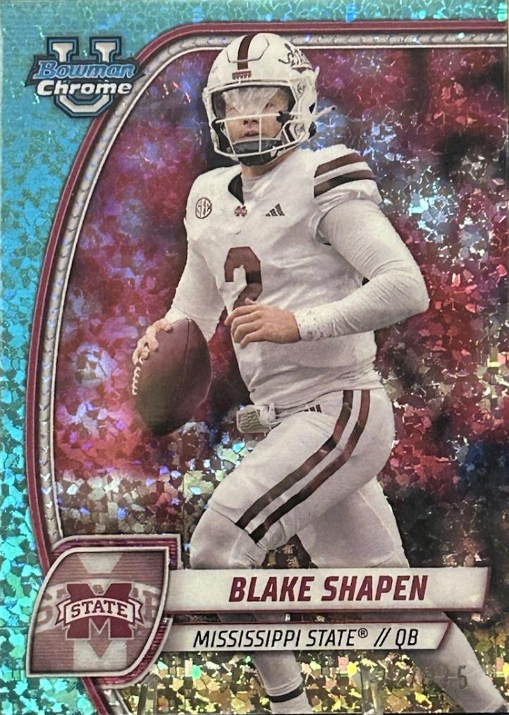 Blake Shapen [Aqua Mini Diamond Refractor] #22