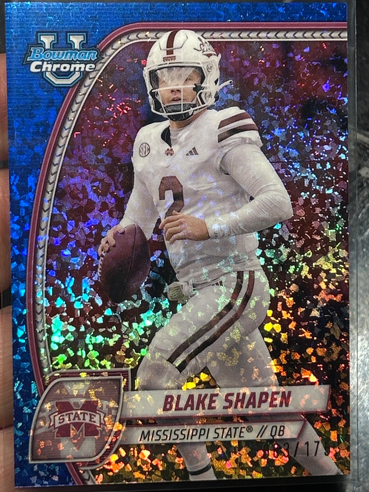 Blake Shapen [Blue Mini Diamond Refractor] #22