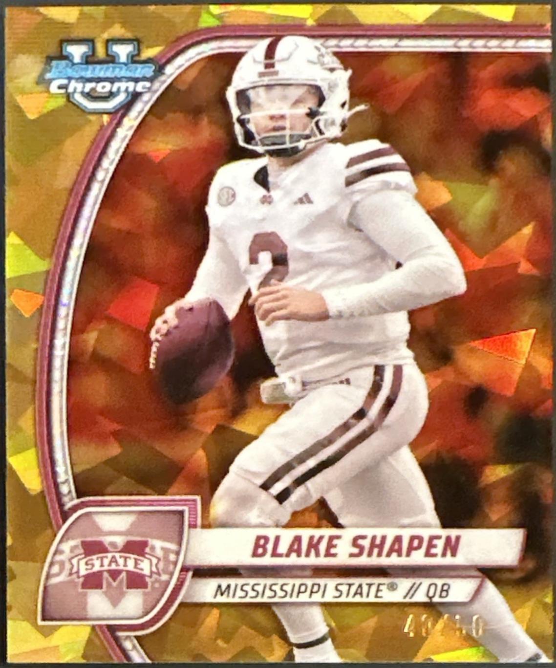 Blake Shapen [Gold Refractor] #22