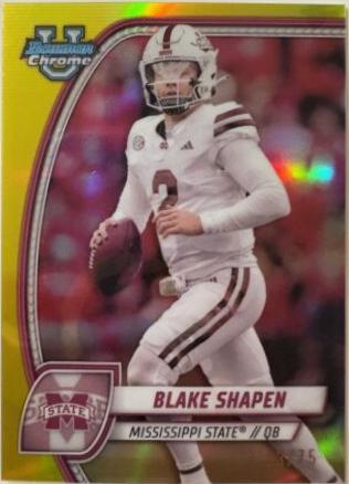 Blake Shapen [Yellow Refractor] #22