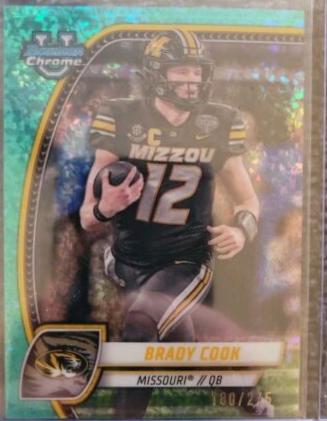 Brady Cook [Aqua Mini Diamond Refractor] #1