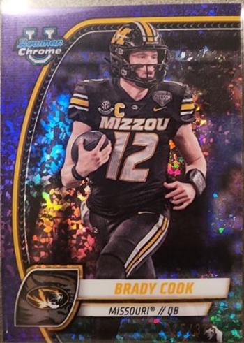 Brady Cook [Purple Mini Diamond Refractor] #1