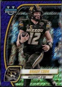 Brady Cook [Shimmer Purple Refractor] #1