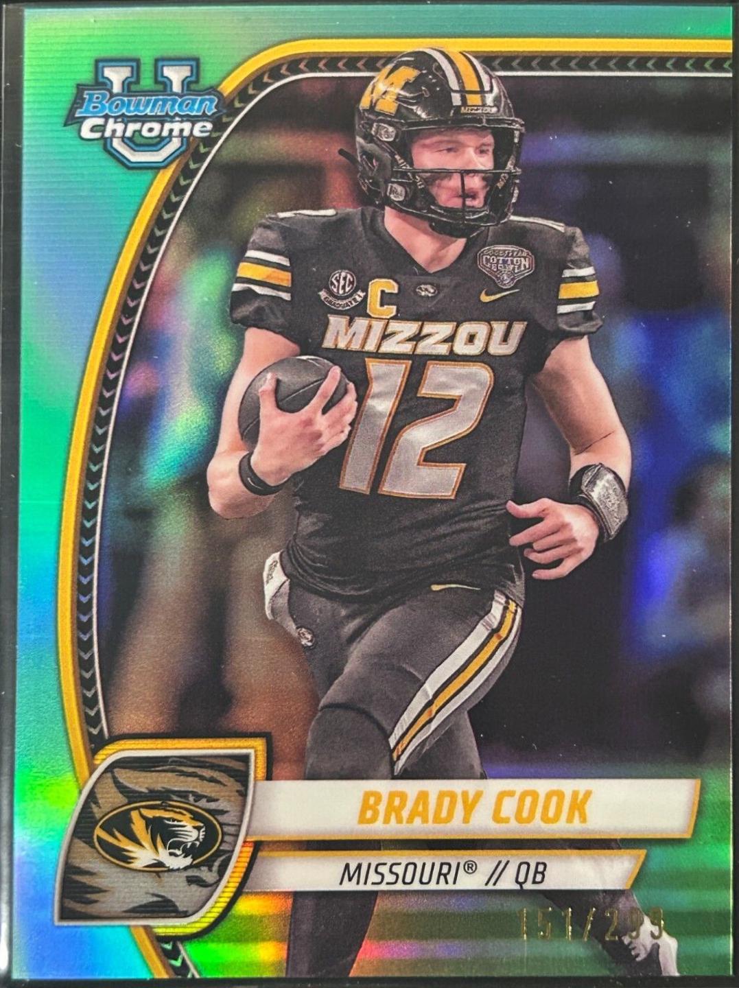 Brady Cook [Teal Lava Refractor] #1