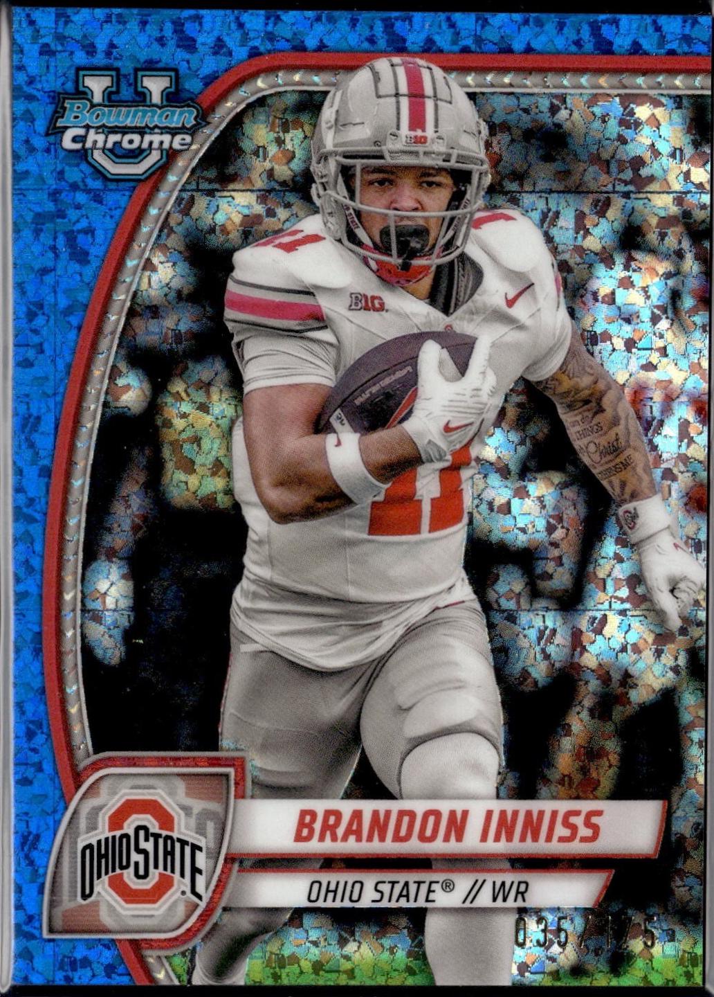 Brandon Inniss [Blue Mini Diamond Refractor] #23