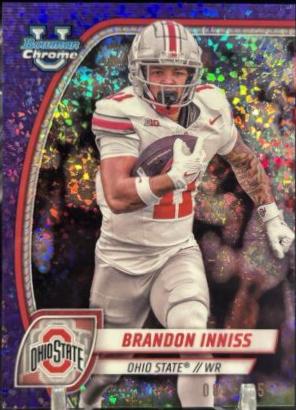 Brandon Inniss [Purple Mini Diamond Refractor] #23