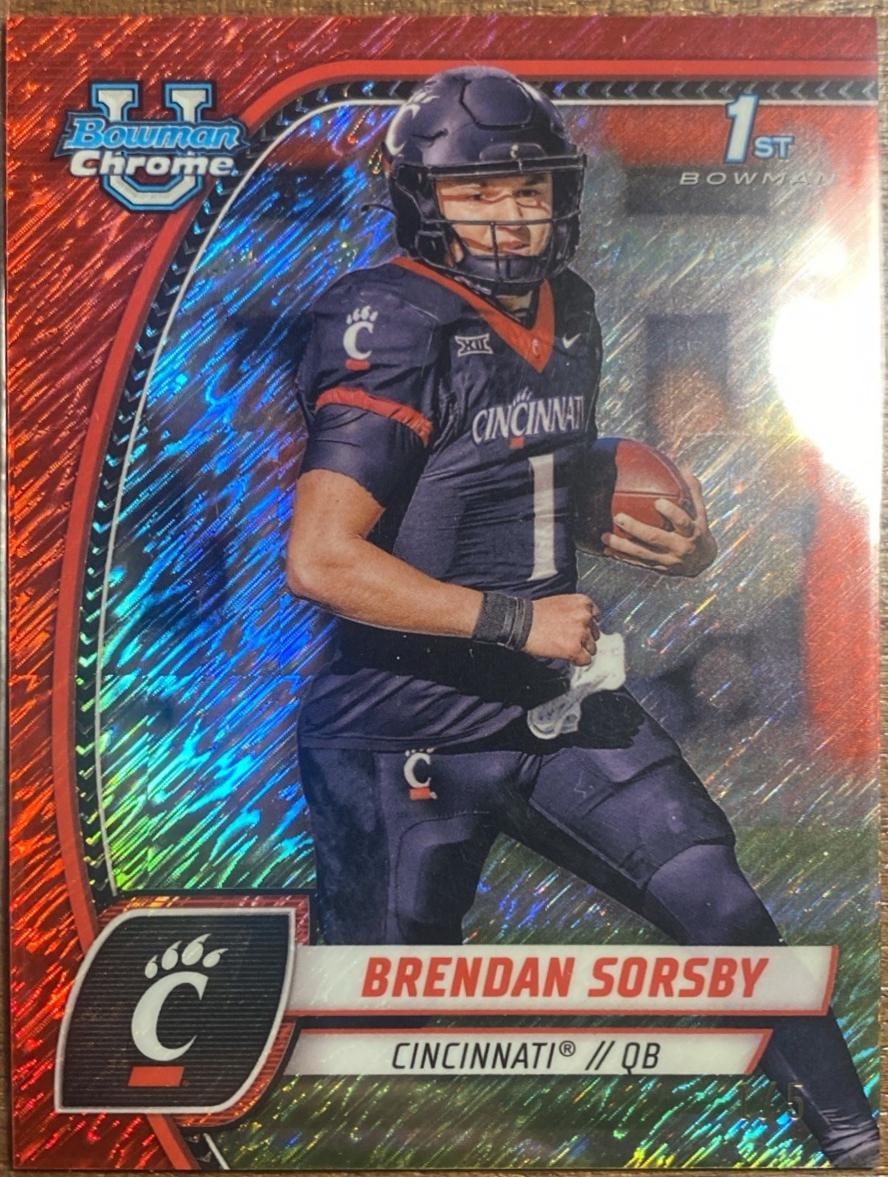 Brendan Sorsby [Shimmer Red Refractor] #26