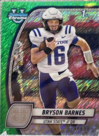 Bryson Barnes [Shimmer Green Refractor] #29