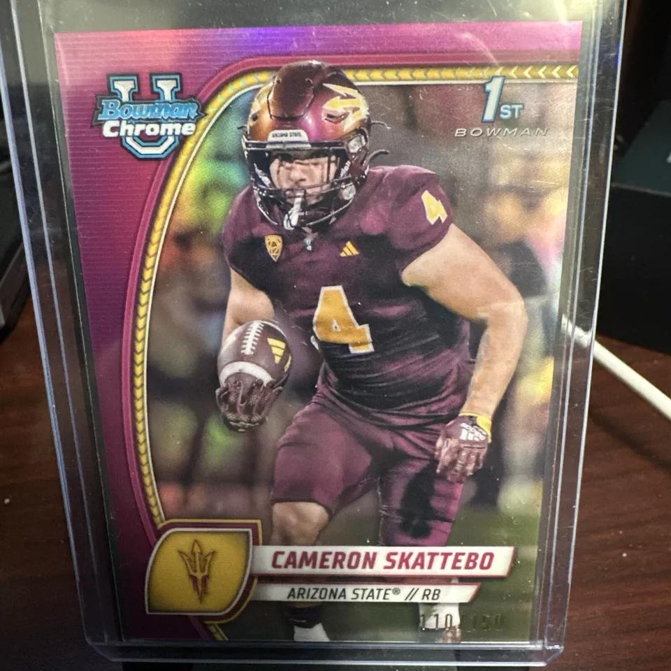Cameron Skattebo [Fuchsia Refractor] #37