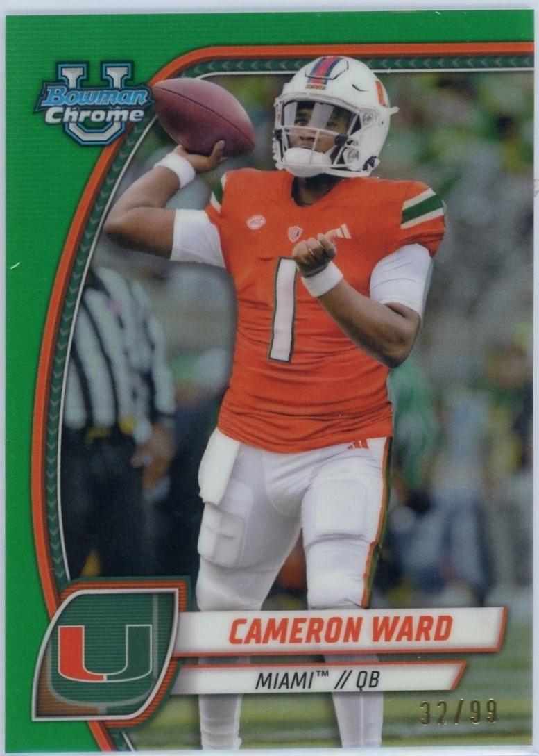 Cameron Ward [Green Refractor] #38
