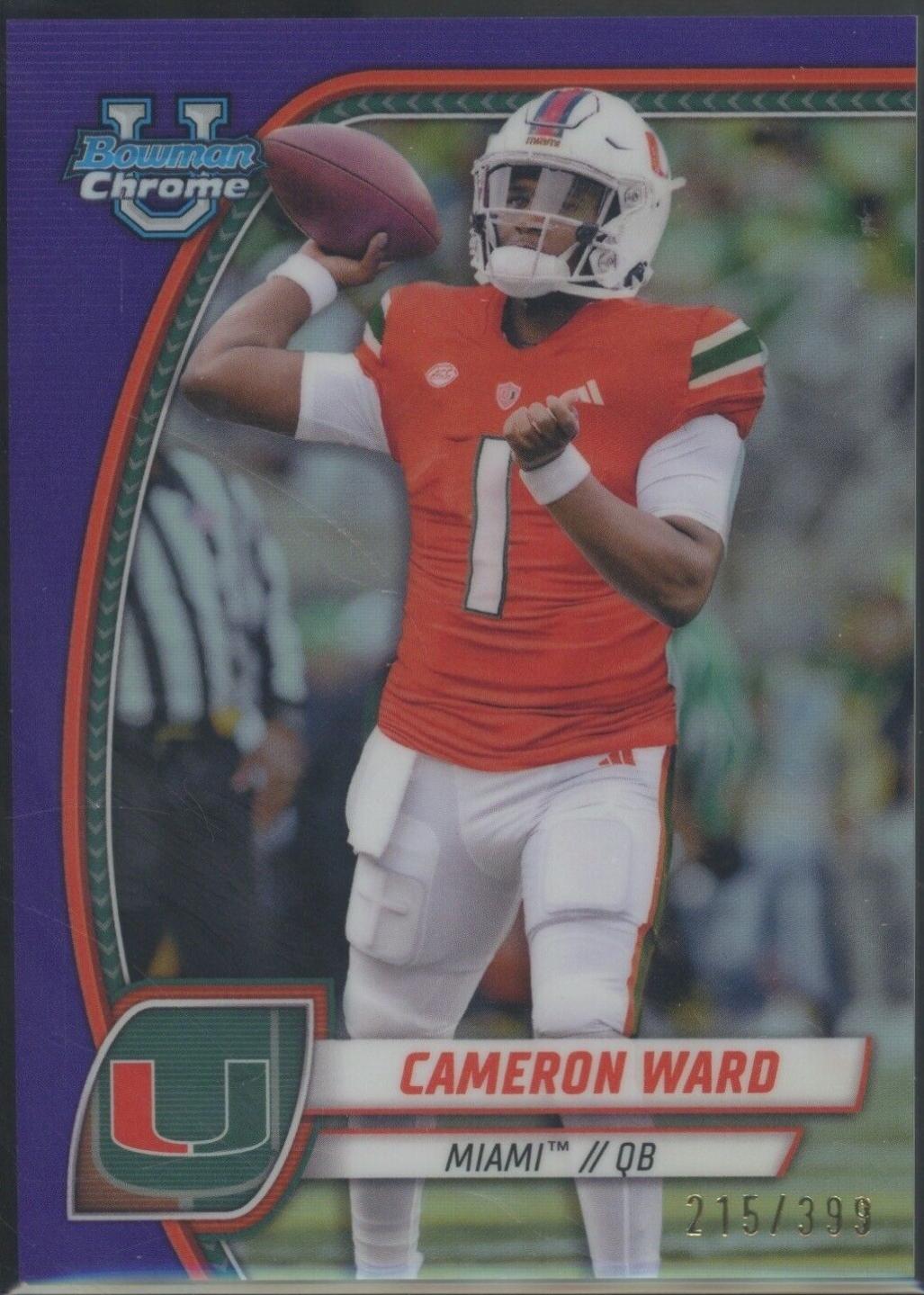Cameron Ward [Purple Refractor] #38