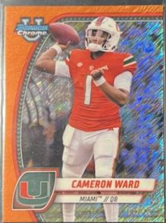 Cameron Ward [Shimmer Orange Refractor] #38