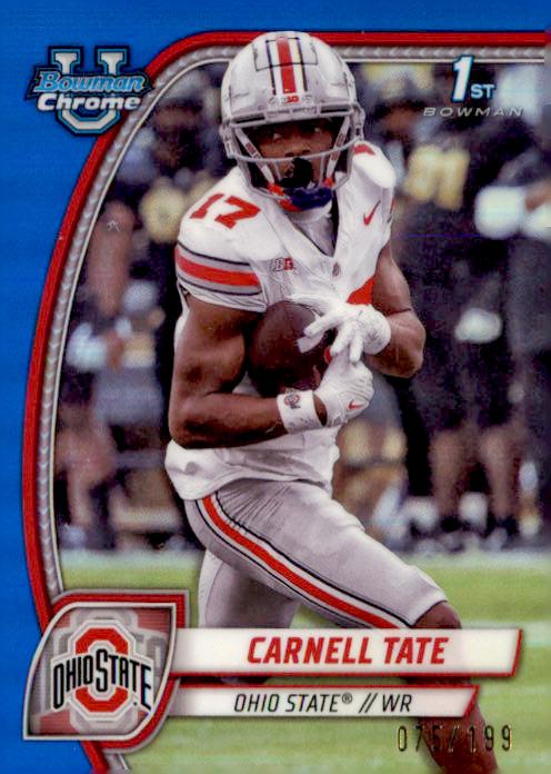 Carnell Tate [Blue Refractor] #39