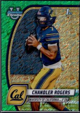 Chandler Rogers [Shimmer Green Refractor] #41