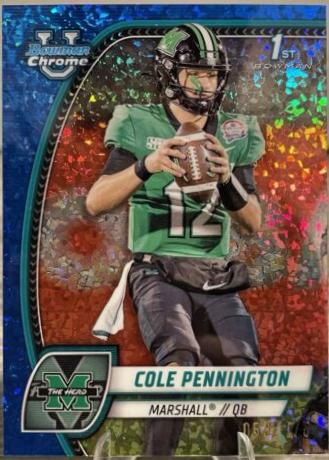 Cole Pennington [Blue Mini Diamond Refractor] #45