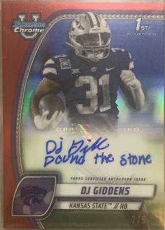 DJ Giddens [Red Refractor] #33