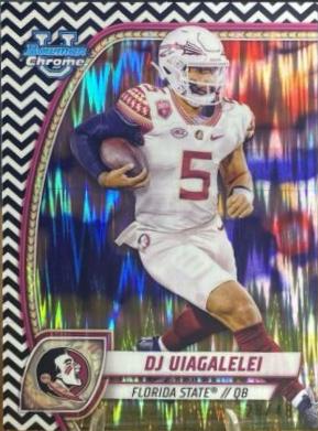 DJ Uiagalelei [Black White Stealth Refractor] #48