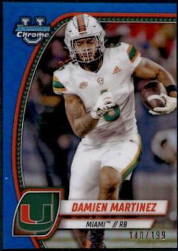 Damien Martinez [Blue Refractor] #49