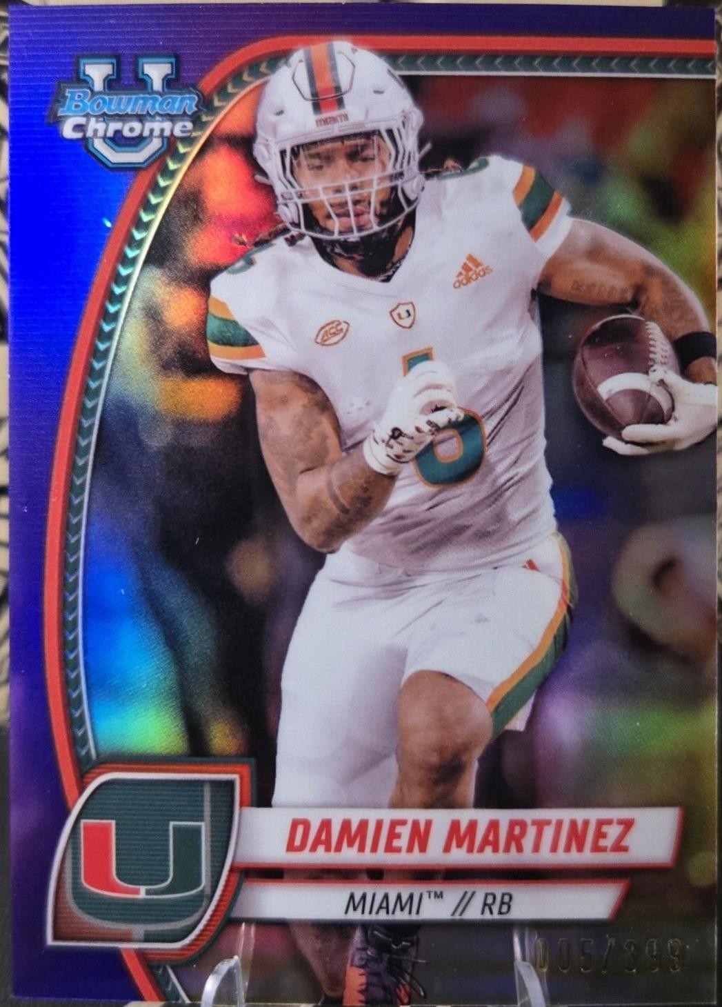 Damien Martinez [Purple Refractor] #49