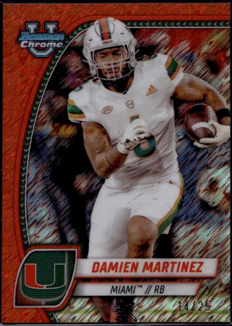 Damien Martinez [Shimmer Orange Refractor] #49