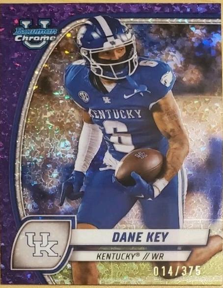Dane Key [Purple Mini Diamond Refractor] #50