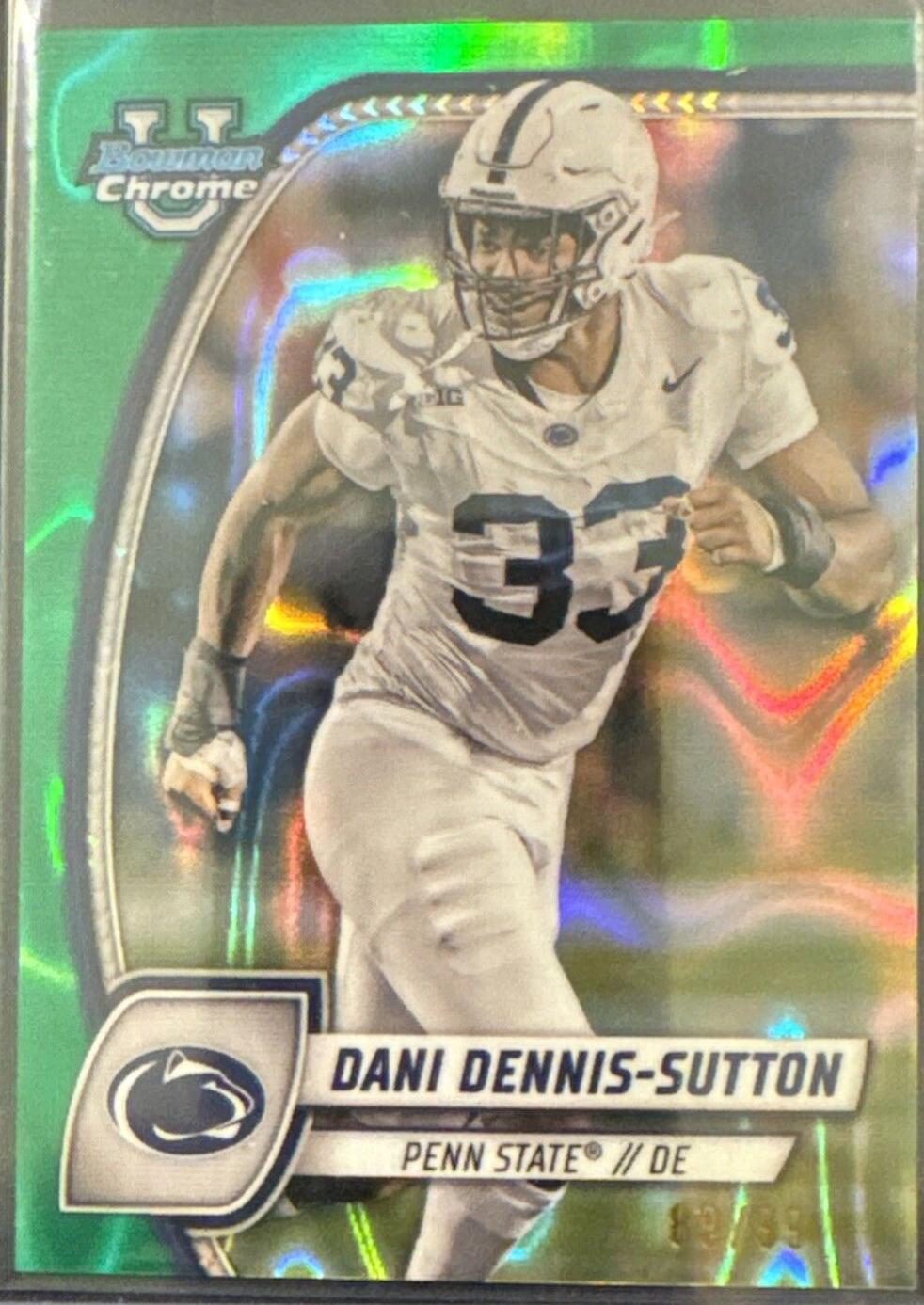 Dani Dennis-Sutton [Green Lava Refractor] #51