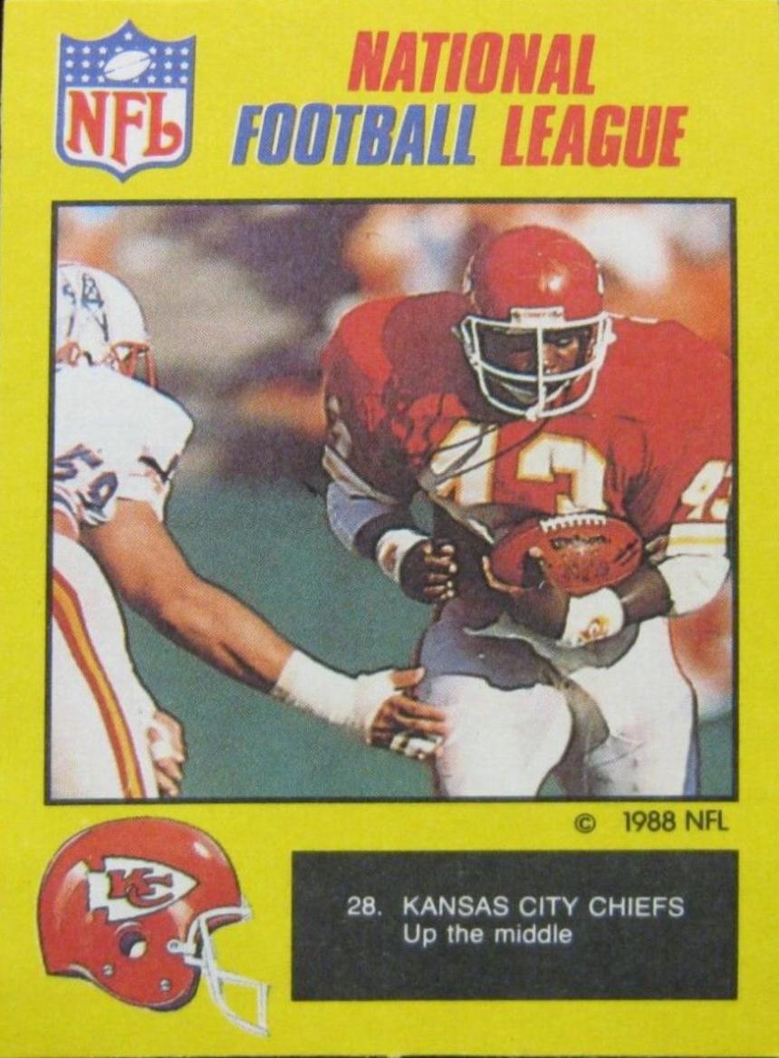 Kansas City Chiefs [Cardboard] #28