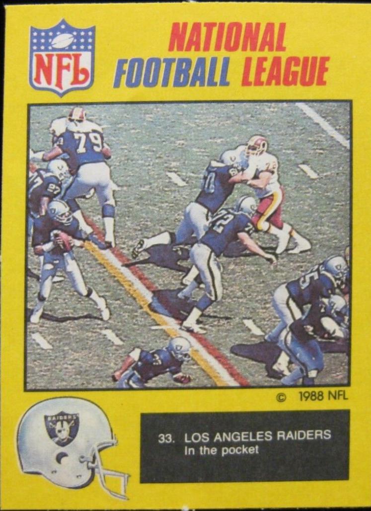 Los Angeles Raiders [Sticker] #33