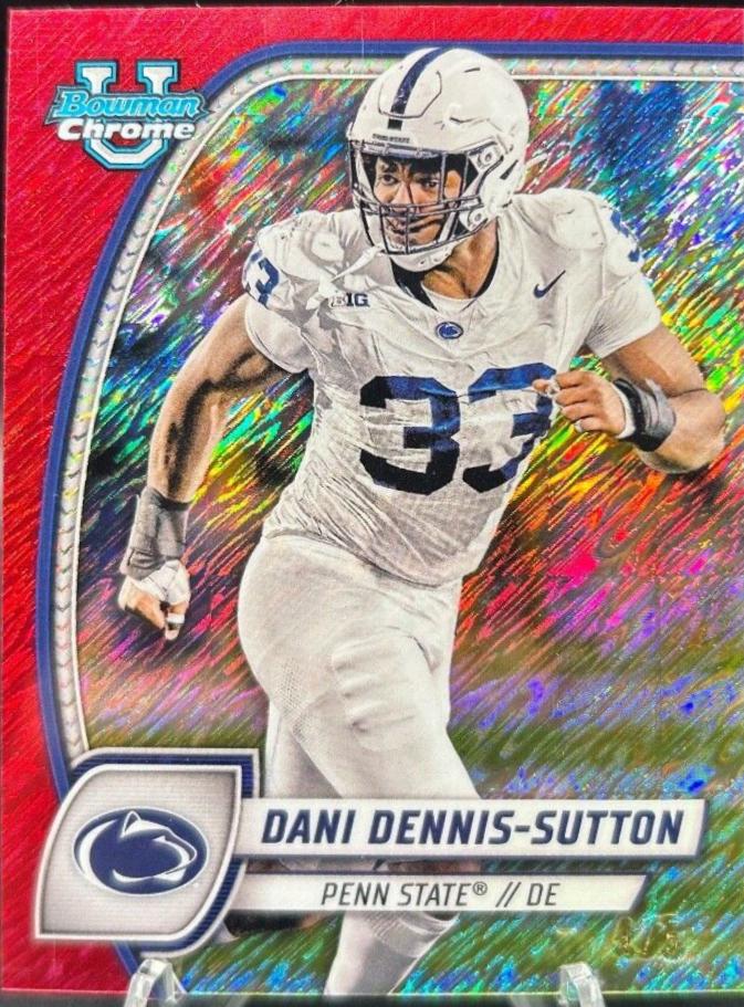 Dani Dennis-Sutton [Shimmer Red Refractor] #51