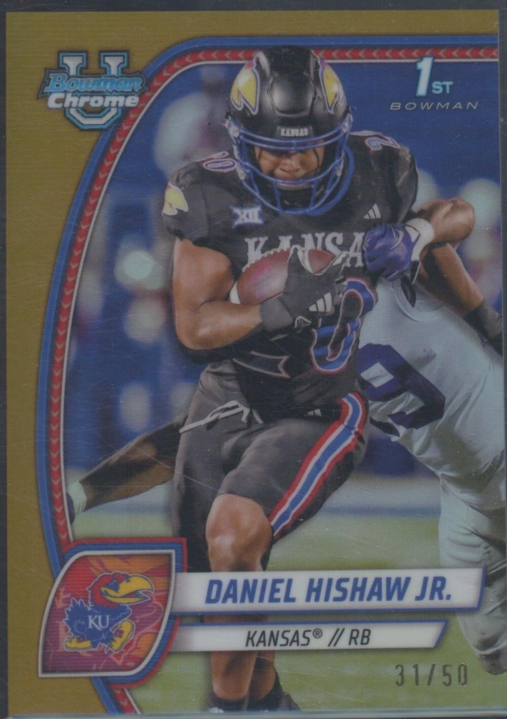 Daniel Hishaw Jr. [Gold Refractor] #52