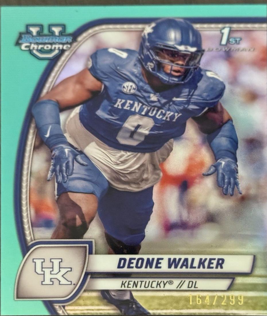 Deone Walker [Aqua Refractor] #57