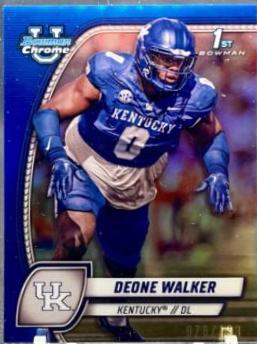 Deone Walker [Blue Refractor] #57