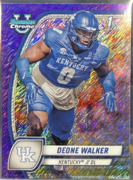 Deone Walker [Shimmer Purple Refractor] #57