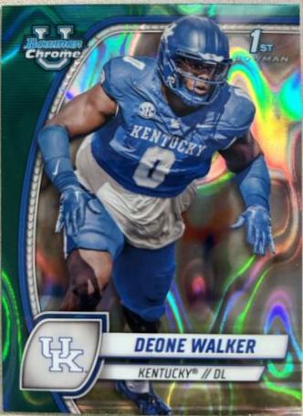 Deone Walker [Teal Lava Refractor] #57