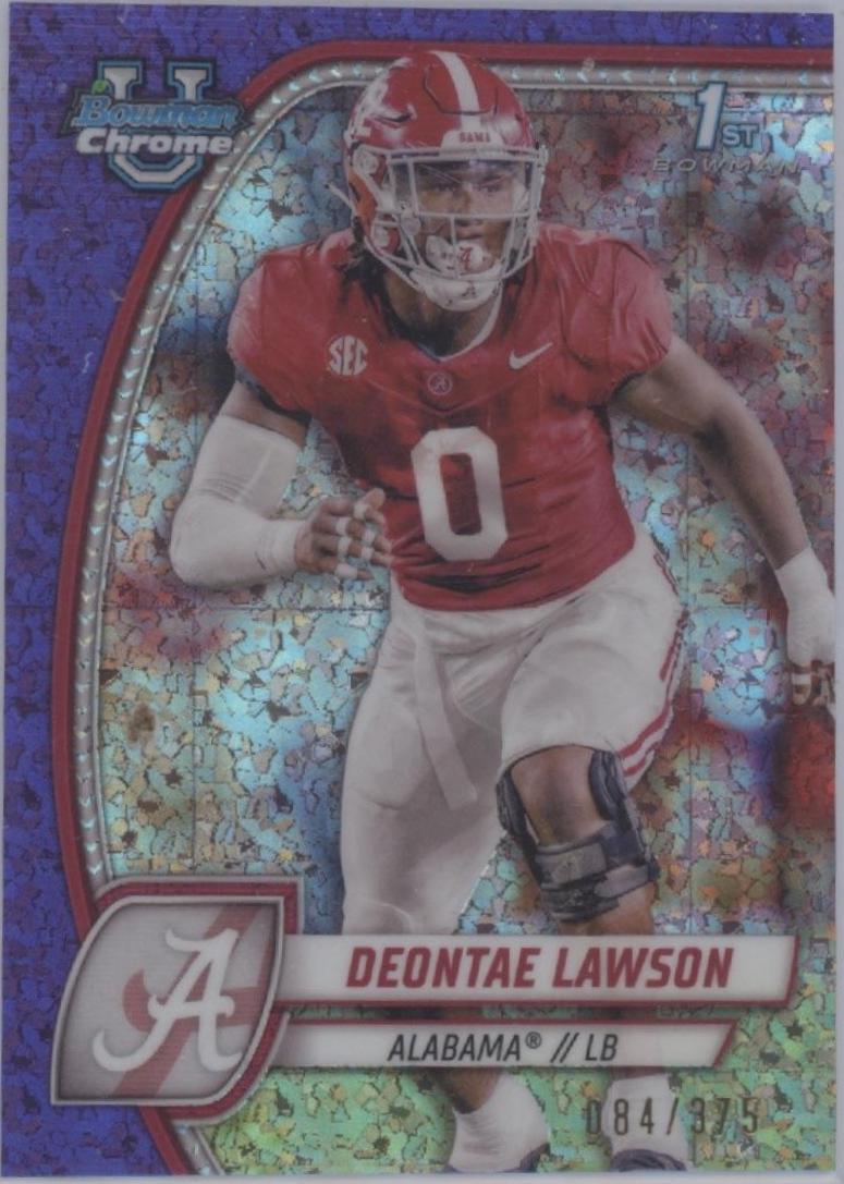 Deontae Lawson [Purple Mini Diamond Refractor] #58