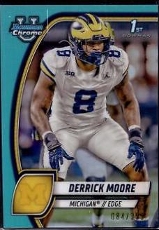 Derrick Moore [Aqua Refractor] #59