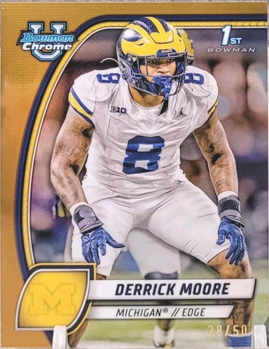 Derrick Moore [Gold Refractor] #59