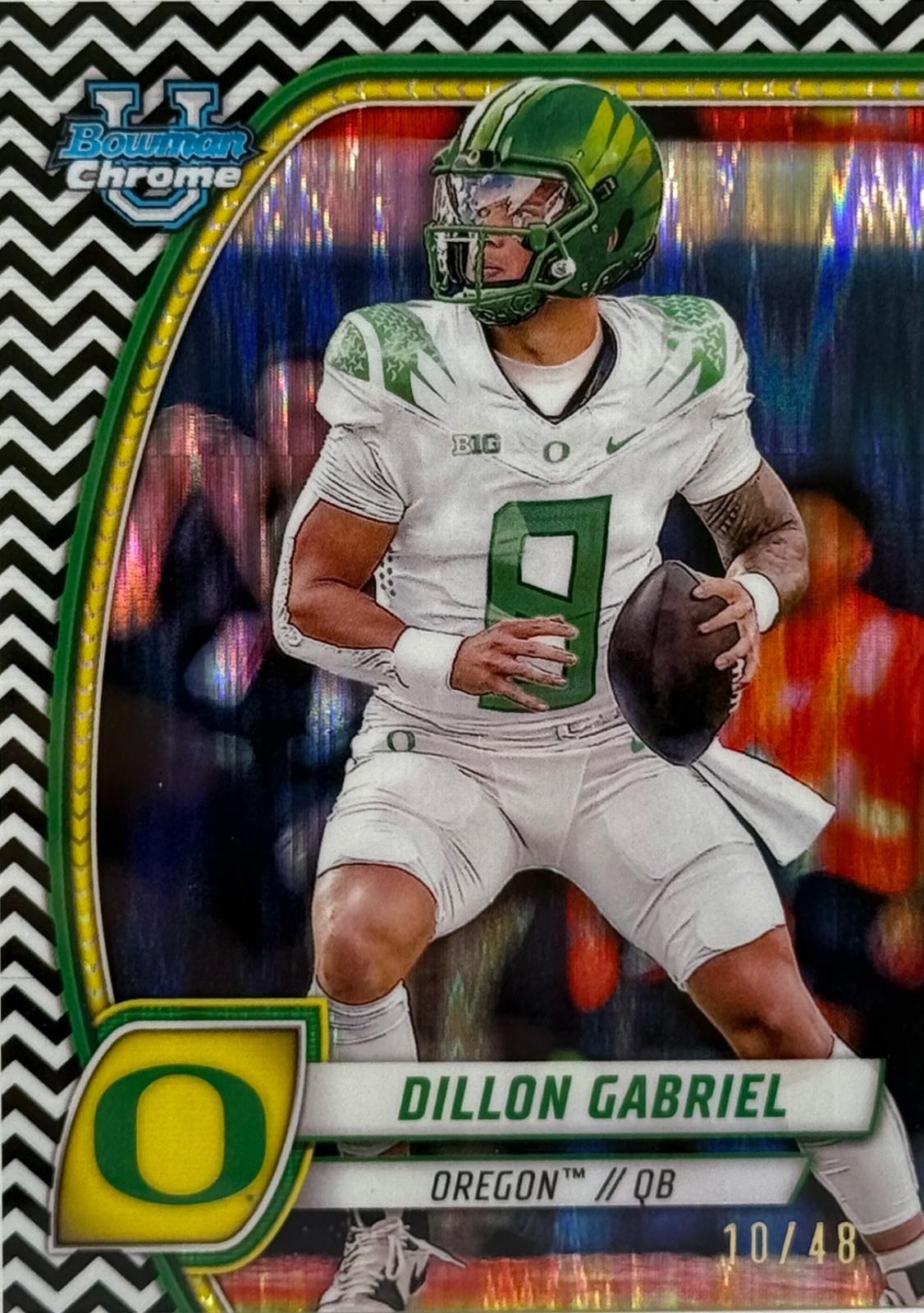 Dillon Gabriel [Black White Stealth Refractor] #3