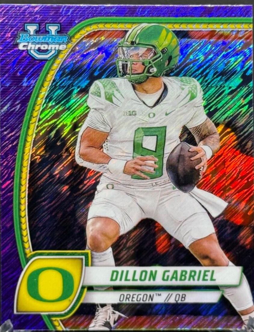Dillon Gabriel [Shimmer Purple Refractor] #3