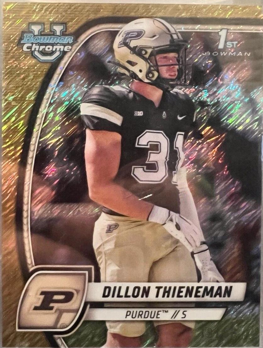 Dillon Thieneman [Shimmer Gold Refractor] #62