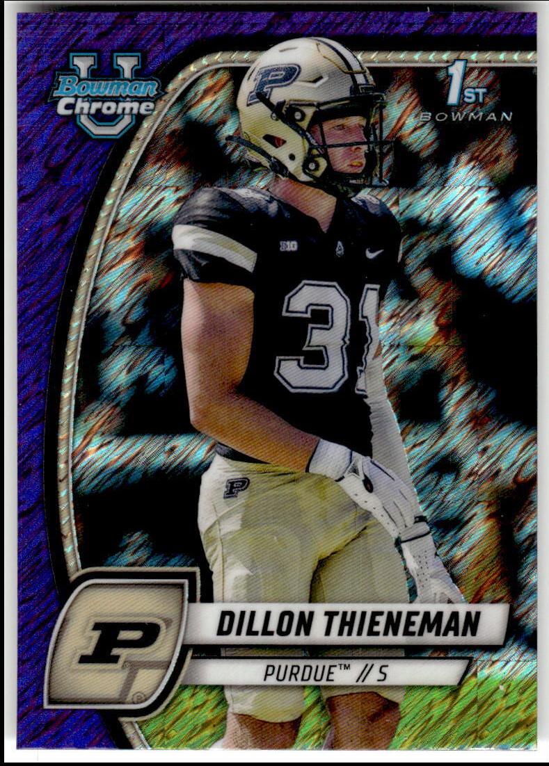 Dillon Thieneman [Shimmer Purple Refractor] #62