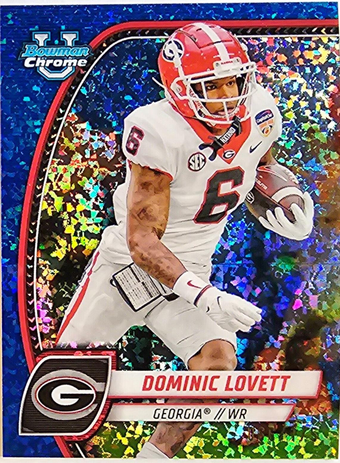 Dominic Lovett [Blue Mini Diamond Refractor] #64
