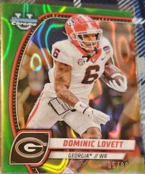 Dominic Lovett [Green Lava Refractor] #64