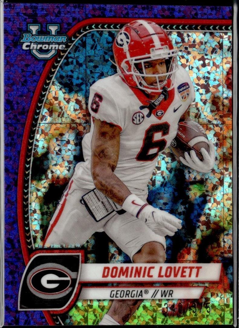 Dominic Lovett [Purple Mini Diamond Refractor] #64