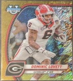 Dominic Lovett [Shimmer Gold Refractor] #64