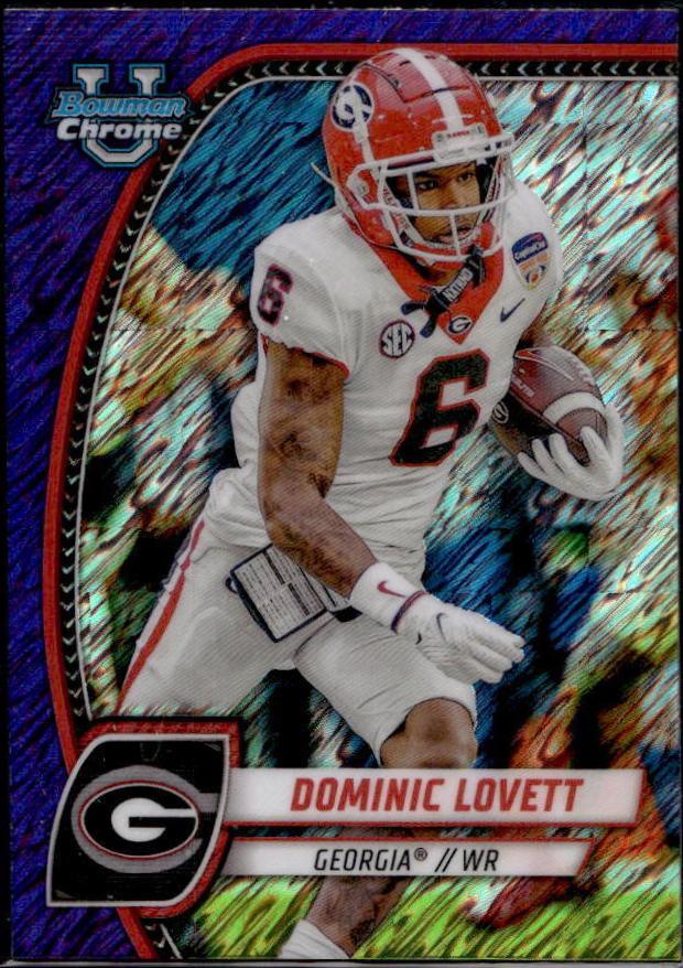 Dominic Lovett [Shimmer Purple Refractor] #64