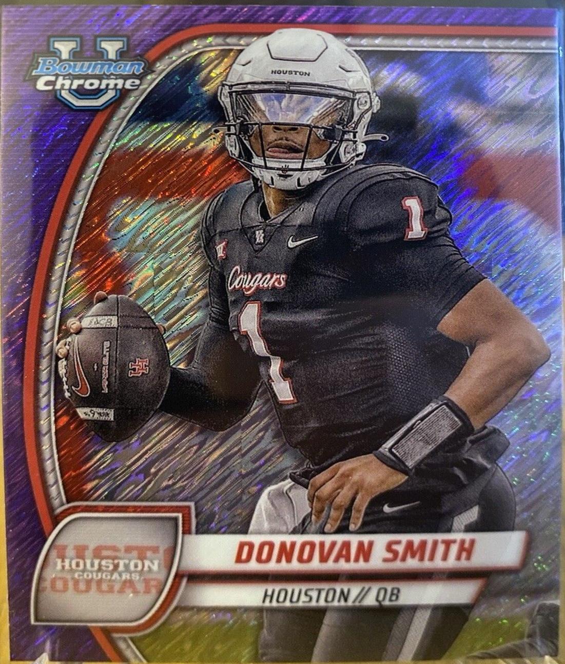 Donovan Smith [Shimmer Purple Refractor] #67