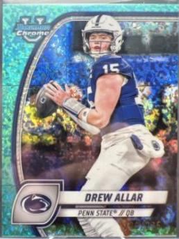 Drew Allar [Aqua Mini Diamond Refractor] #4