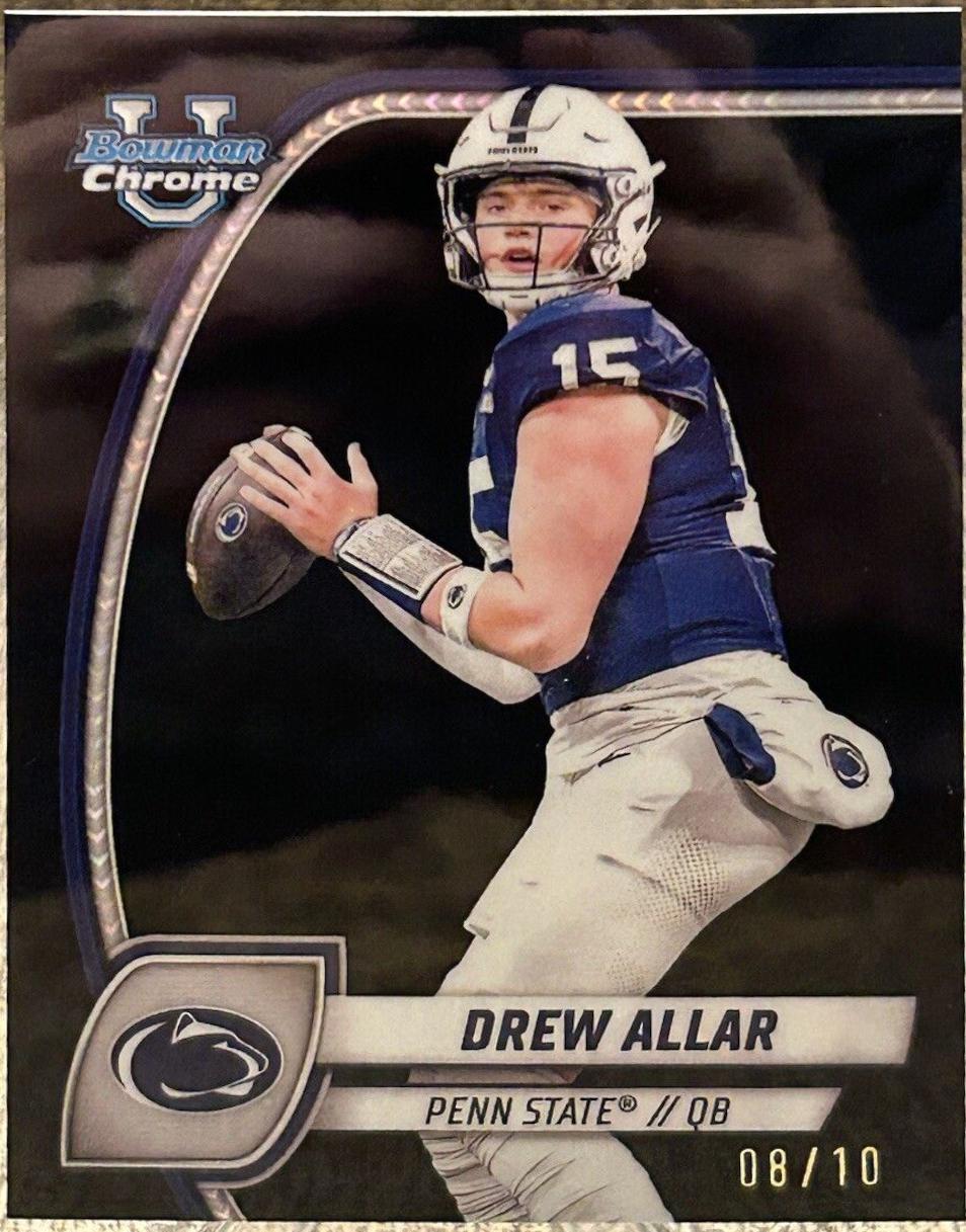 Drew Allar [Black Refractor] #4