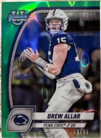 Drew Allar [Green Refractor] #4
